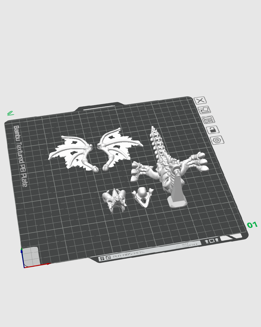BASILISK SKELETON