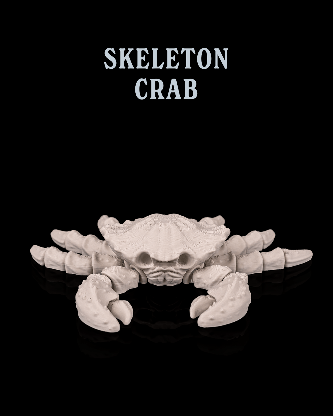 Skeleton Crab - 3D Printed Marine Animal